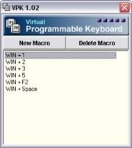 Virtual Programmable Keyboard screenshot